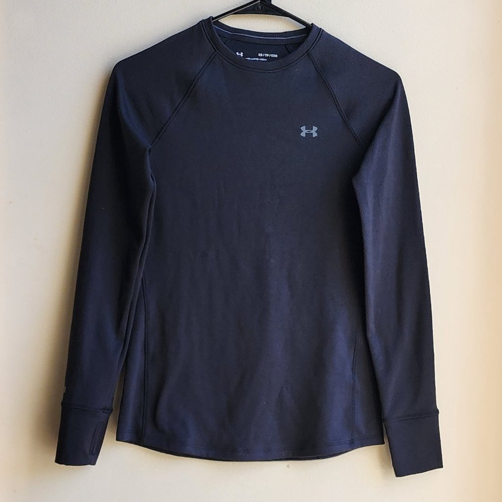 Under Armour Black Stretch Athleisure Jersey Size XS - Picture 7 of 15